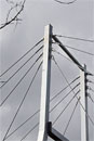 Mast for cable stayed bridge