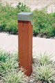 Bollard close up