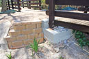 Boardwalk footings