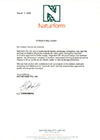 Endorsement Naturform