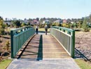 Warren Truss bridge: for tractors end view, Robina