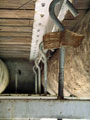 Decking tie down mechanism