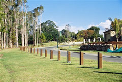 Baychester Range of Timber Bollards