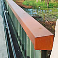 Custom Timber handrail 1